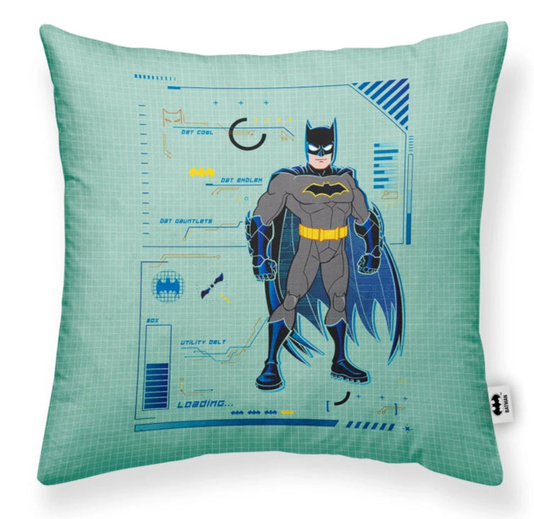Batechnology batman cushion