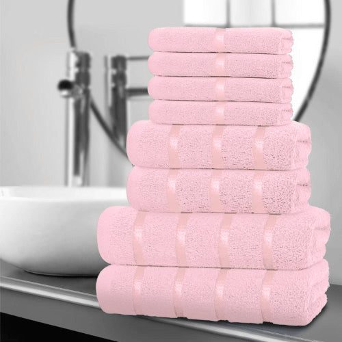 8 Piece Egyptian Cotton Boston Towel Bale Set