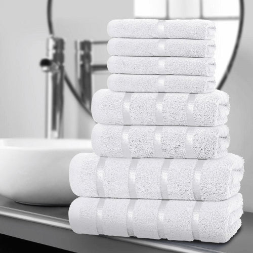 8 Piece Egyptian Cotton Boston Towel Bale Set