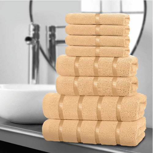 8 Piece Egyptian Cotton Boston Towel Bale Set