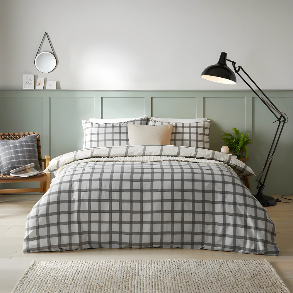 Canberra Check Duvet Cover Set
