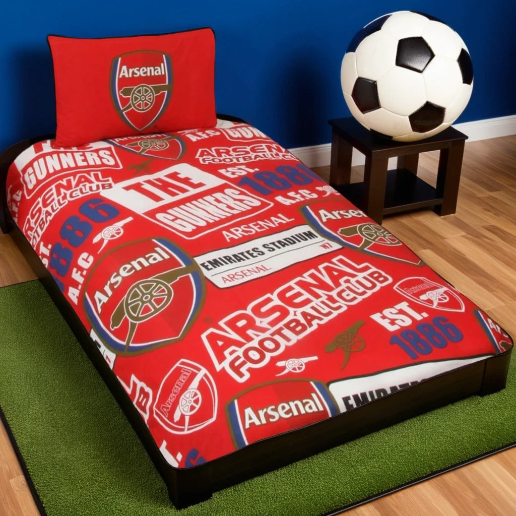 Arsenal FC Duvet Cover Set