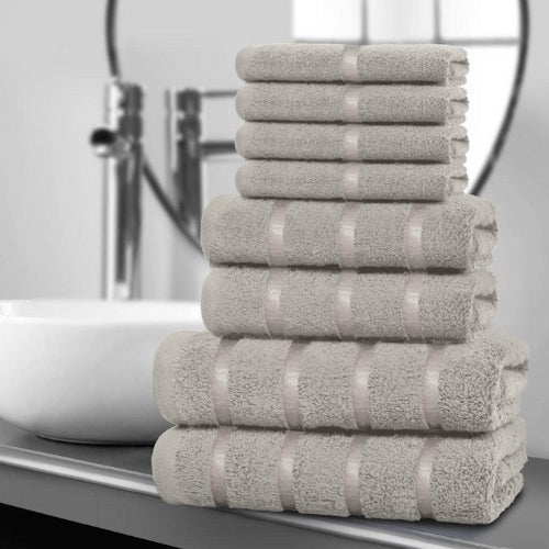 8 Piece Egyptian Cotton Boston Towel Bale Set