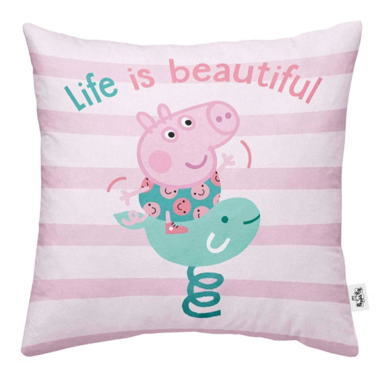Peppa Pig find joy cotton Cushion