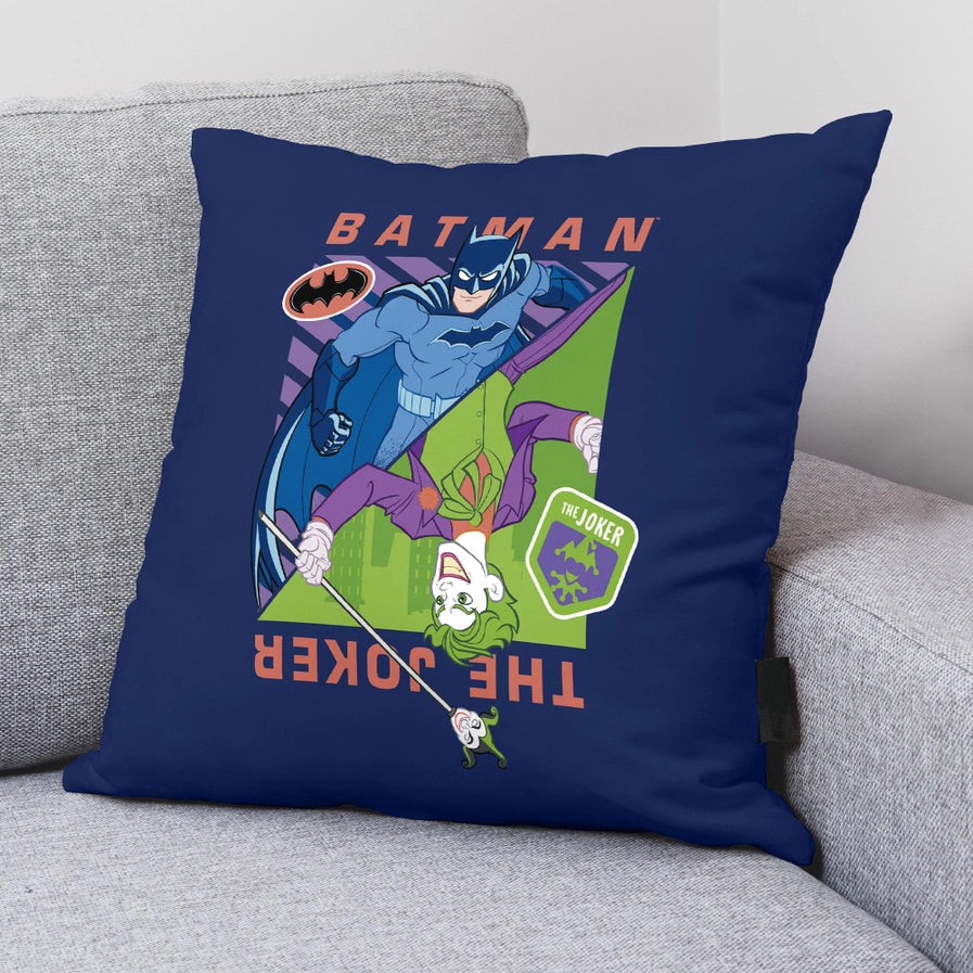 Official Batman & Joker 100% Cotton Cushion
