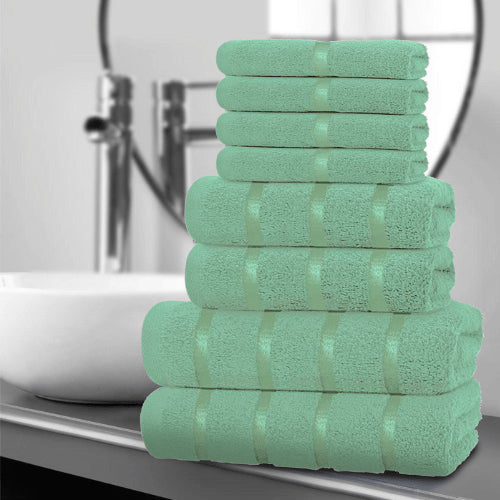 8 Piece Egyptian Cotton Boston Towel Bale Set