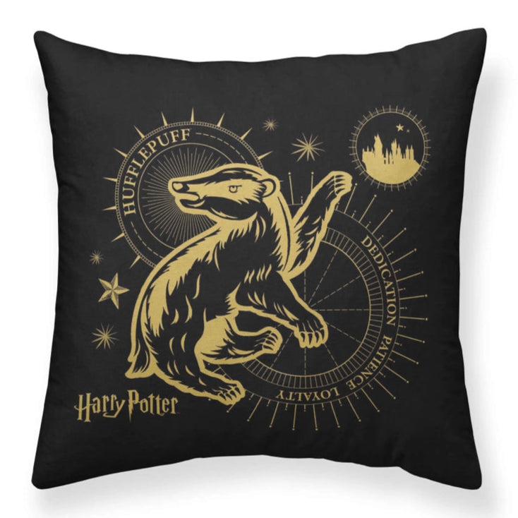 Harry Potter Hufflepuff 100% Cotton Cushion 