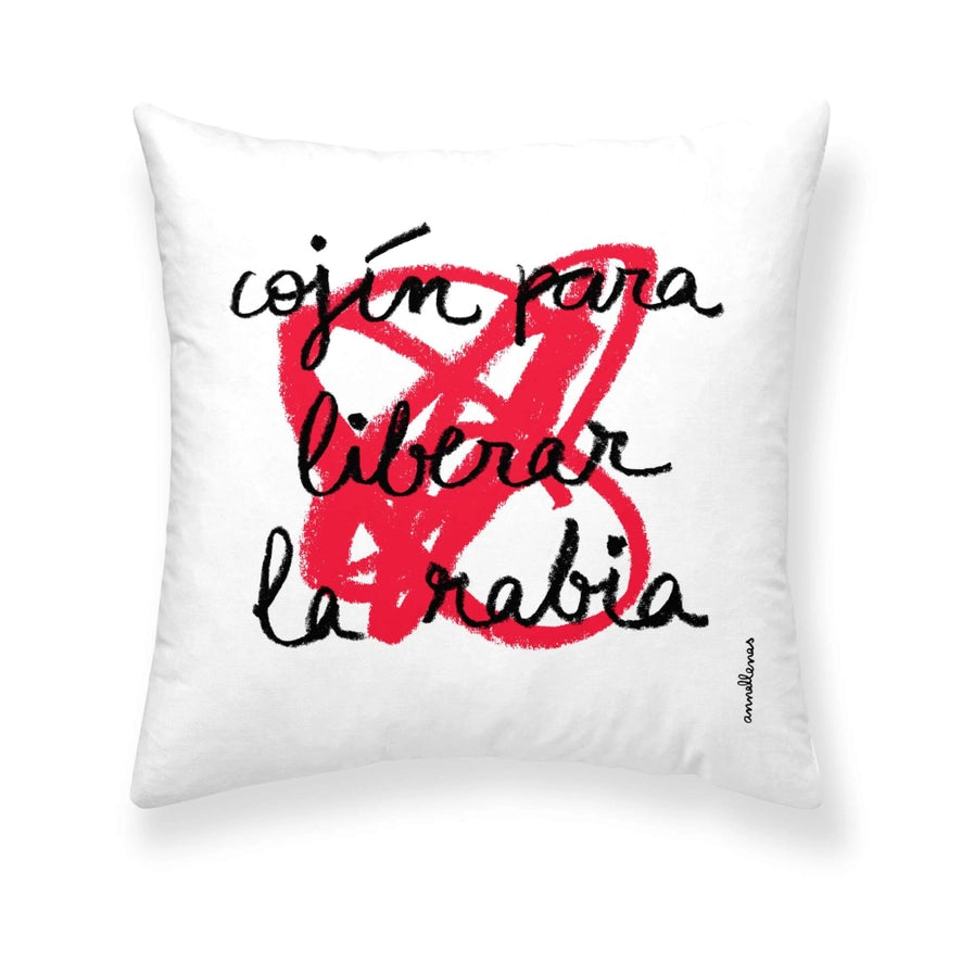 Anna Llenas 'Showertime' 100% Cotton Cushion 50cm x 50cm