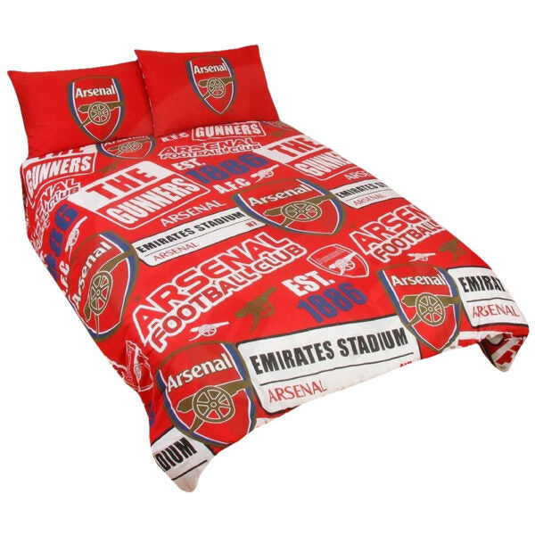 Arsenal FC Patch Duvet Cover Set
