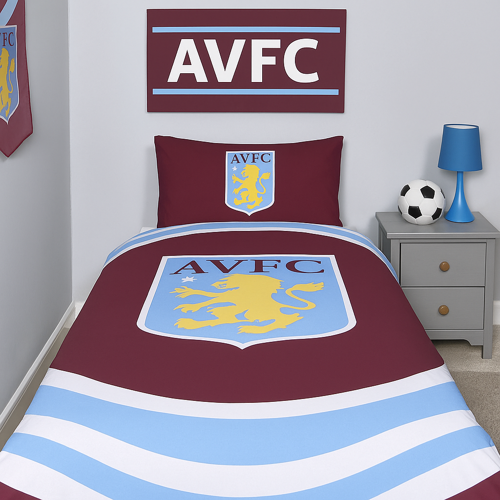 Aston Villa Duvet Cover Set