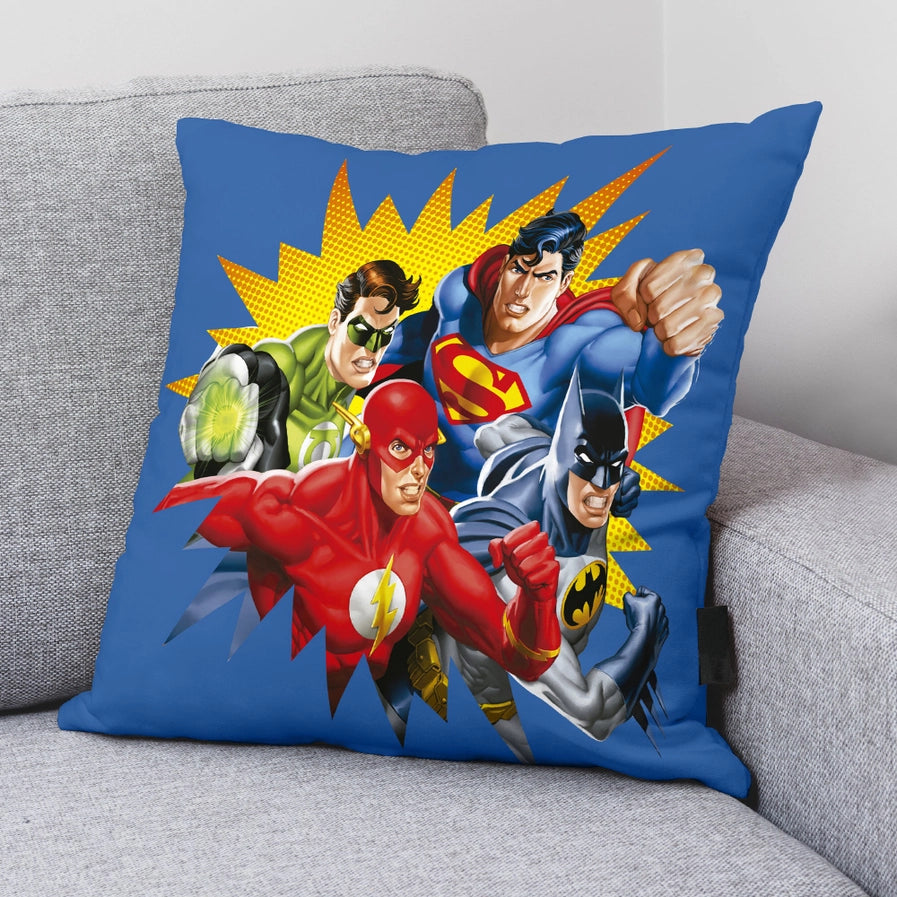 Justice League 100% Cotton Cushion 45X45cm