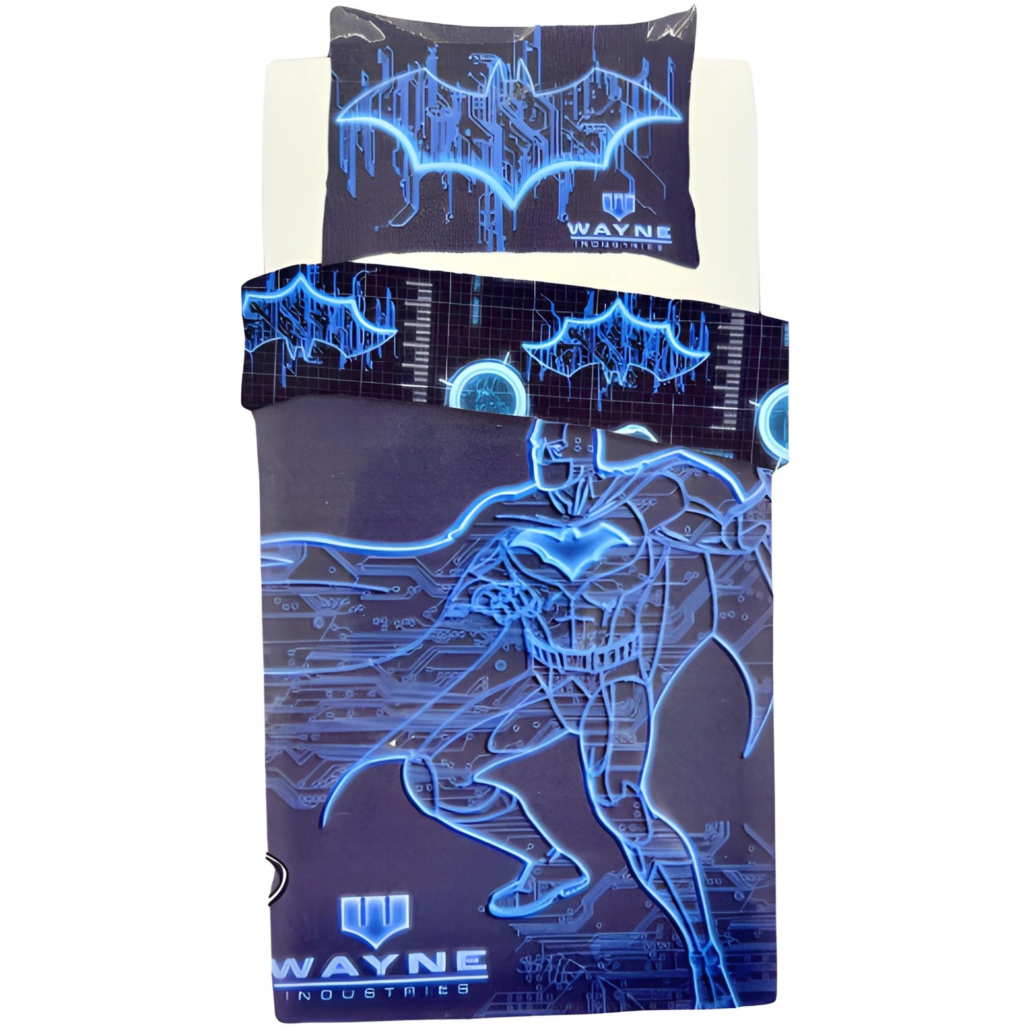 Official Batman 'Wayne Industries' Duvet Set Single