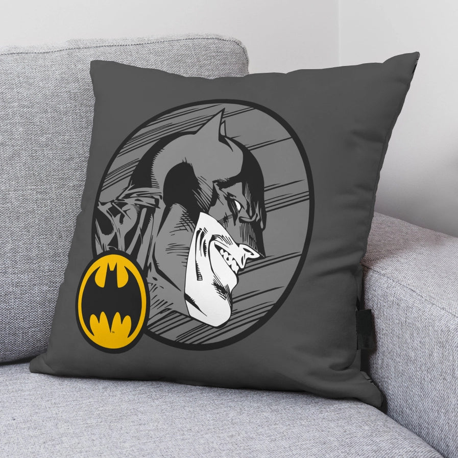 Official Batman 'Comix' 100% Cotton Cushion