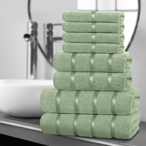 8 Piece Egyptian Cotton Boston Towel Bale Set