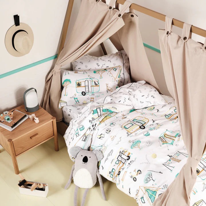 Down By the river childs duvet cover set