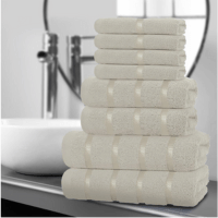 8 Piece Egyptian Cotton Boston Towel Bale Set