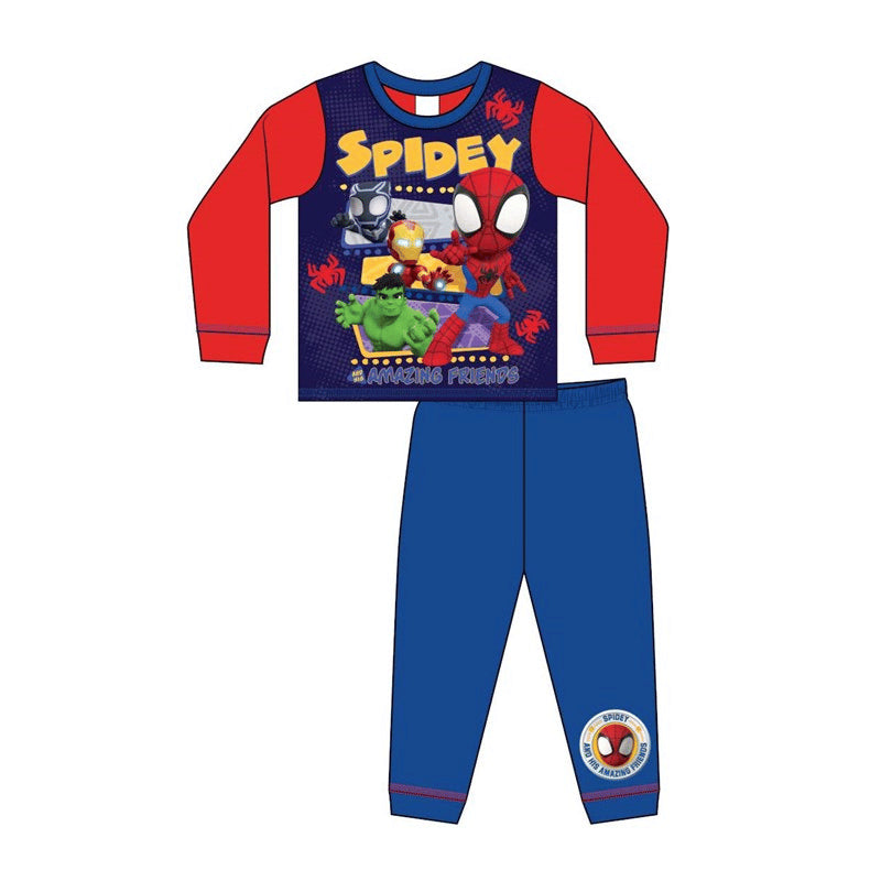 Official Spidey & Friends Younger Boys Pyjamas