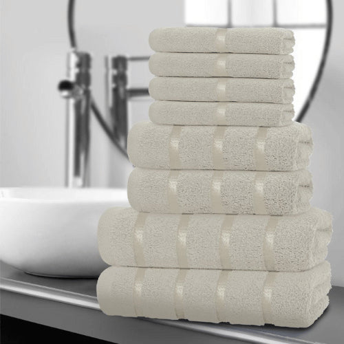 8 Piece Egyptian Cotton Boston Towel Bale Set