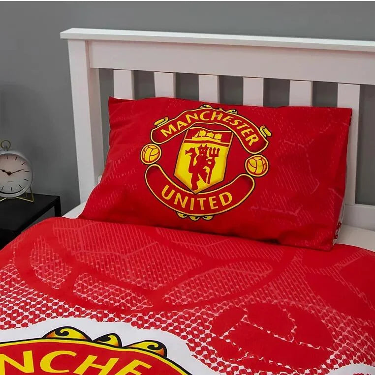 Official Manchester United Duvet Cover Set